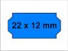 Preisetiketten 22x12 2212 blau label etiketten