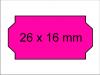 Preisschilder 26x16 leucht-pink leuchtpink Preisetiketten