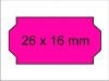 Preisschilder 26x16 leucht-pink leuchtpink Preisetiketten